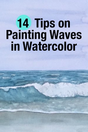 14 tips on painting waves in watercolor
