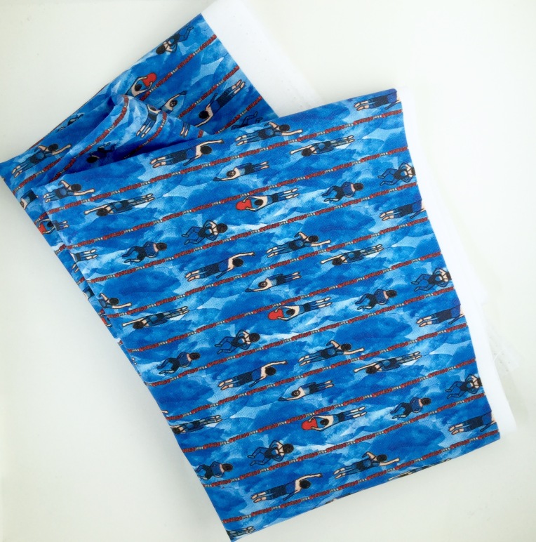 Swimming Laps fabric print. Swim team, swimmers https://www.spoonflower.com/fabric/6301733-swiming-laps-by-eileenmckenna