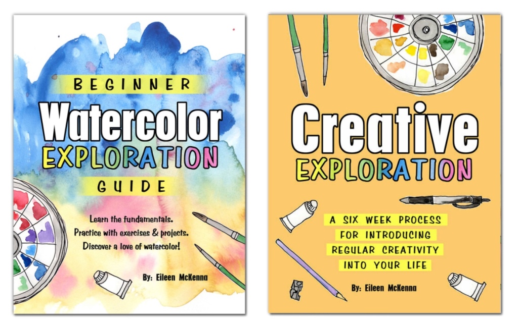 Explore your creativity. Learn watercolor.